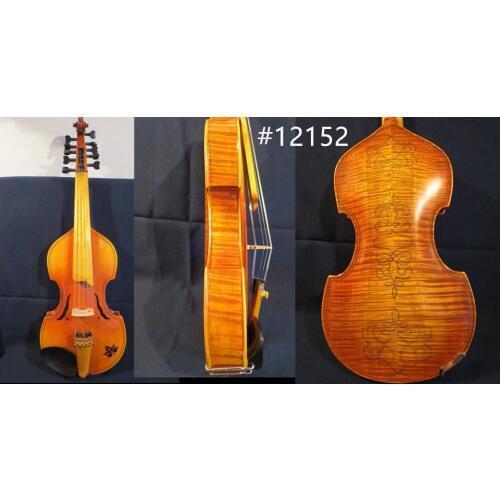 Baroque style SONG profession master 5×5 strings 14 1/2" Viola d'Amore #12152