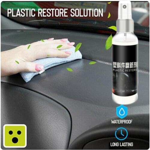 Automotive Interior Maintenance Plastic Parts Retreading Agent Car Maintenance Wax Leather Instrument Panel Retreading Agent