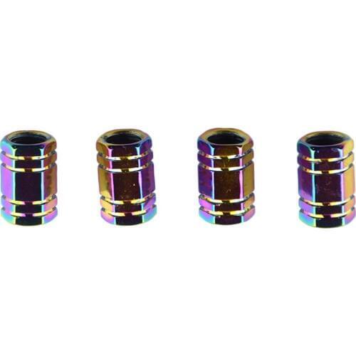 Improving Air Loss Hexagonal Valve Cap Dust Caps Protectors for Motorcycles Bicycles ATV Car Van