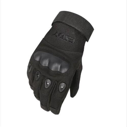 Military Tactical Hard Knuckle Full finger Gloves Mens Army Combat Hunting Shooting Airsoft Paintball Police Duty - Fingerless