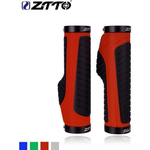 ZTTO Fixed Gear Lockable Anti-Slip Bicycle Grips Shock-Proof Lock-on Rubber For Road City Folding Cycling Bike Handlebar 22.2mm