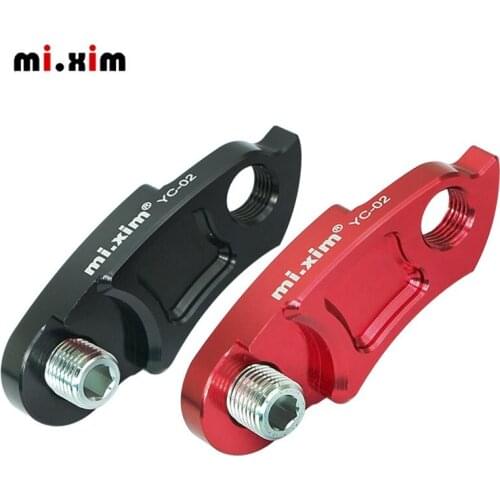 1 Pair MTB Mountain Bike Rear Derailleur Hanger Extension Road Bicycle Frame Gear Tail Hook Extender Bicycle Tail Hook Extender