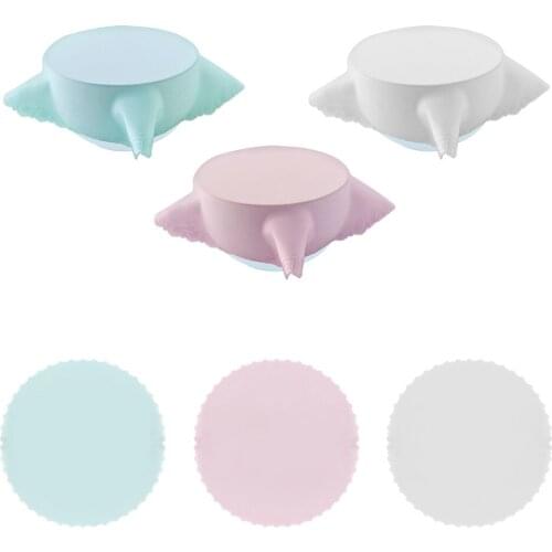 1Pcs Food Grade Silicone Wrap Seal Vacuum Container Cover Reusable High Stretch Bowl Lid Food Fresh Keeping Saran Lid