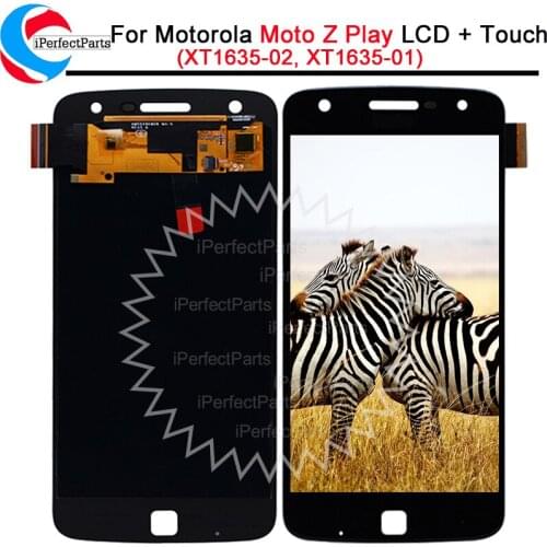 1920x1080 For Motorola Moto Z Play Display XT1635 LCD screen Touch Screen Digitizer assembly + tool For Motorola Moto Z Play LCD