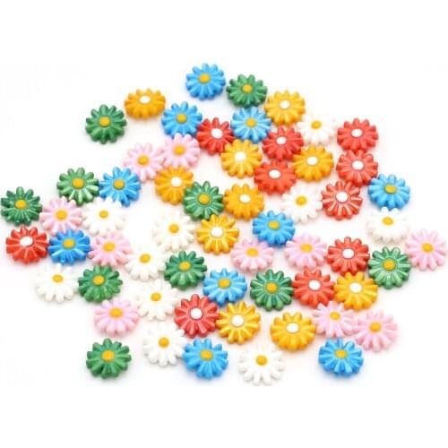 Wholesale Charm Natural Shell Freshwater Multi-color Sunflower Loose Beads for Jewelry Making DIY Necklace Bracelet 10 12mm 2PCS