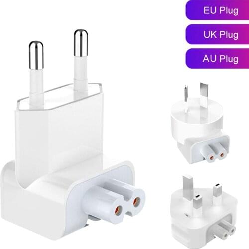 5V Duck Head Power Adapter Wall AC Detachable Electrical EU UK AU Plug Converter for Apple iPad iPhone USB Charger MacBook