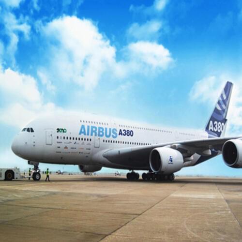 Airbus Plane on the Ground Blue Sky Children Photography Backdrops Stage Background Photo Studio Props Baby 150cm*200cm