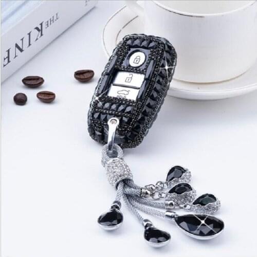 Diamond Car Key Cover Case For Kia Ceed Rio Sportage R K3 K4 K5 Ceed Sorento Cerato Optima 2015 2016 2017 2018 2019 Accessories