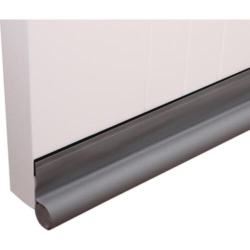 Under Door Draft Stopper Blocker Flexible Bottom Door Seal Strip Weatherproof Sound Absorber Noise Reduction Guard