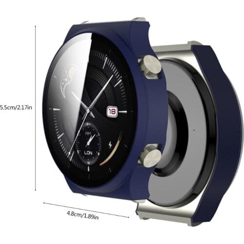 Cases For Huawei Watch -GT 2 Pro Smartwatch Cover Plating TPU Full Shell GT2 Pro Protectors Smart Watch Accessories Screen T84C