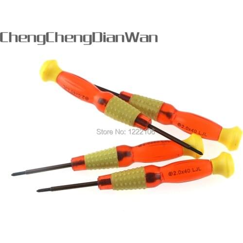 ChengChengDianWan Cross 2.0*40mm Professional Screwdriver for PS3 PS2 Controller Teardown Disassemble Repair Tool 5pcs