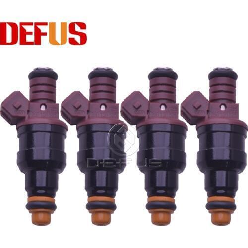 DEFUS 0280150525 4pcs 1600cc 160lb CNG Methane Gas Fuel Injector Nozzle Bico Engine Injection Valve 0280150846 For Fiat NEW