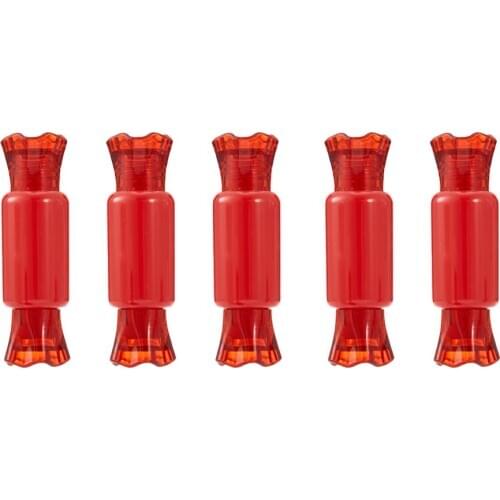 5PCS 8ML Adorable Candy Shape Empty Lip Gloss Tube DIY Refillable Lip Balm Container Cosmetic Sample Bottle Lip Stick Samples