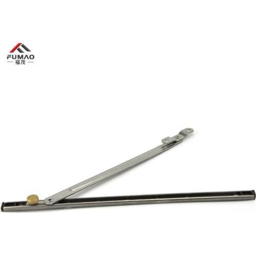 FUMAO 12 Inch tainless steel safety window Brace by wind bracing bracket window pole telescopic launch limiter Locator