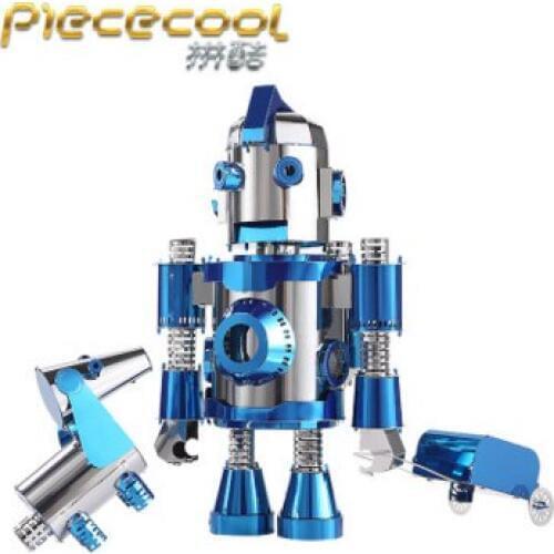 Piececool models 3D Metal Nano Puzzle The travel of hello cool Model Kits DIY 3D Laser Cutting Models Jigsaw Toys for adults