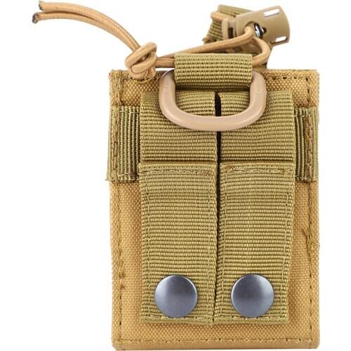 Portable Open Top Design Walkie Talkie Bag Pouch Easy Attached Radio Holder Case For Outdoor Sports​​ Walkie Talkie Accessory