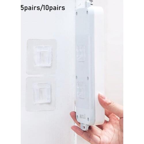 Durable Double Sided Wall Hooks Hanger Strong Transparent Hooks Suction Cup Sucker Wall Storage Holder For Kitchen Bedroom