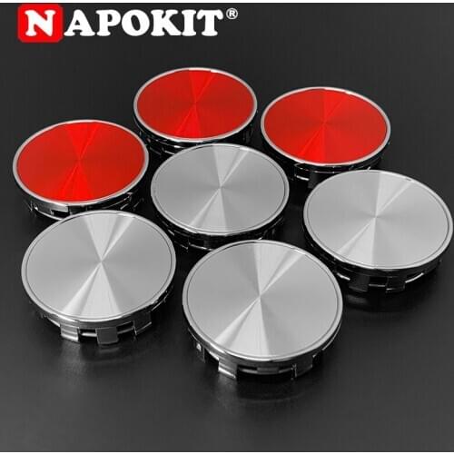 CarDIY 4PCS 54mm OD/50mm ID Hood Rim Hub Cover 54mm Wheel Cap For Nissan Enkei SSR XXR OZ Racing Rim Dust-proof Cover