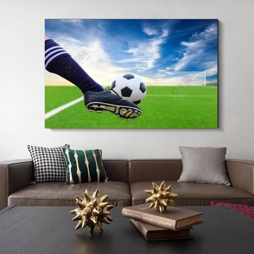Football Sport Posters and Prints Kids Boy Wall Art Painting Soccor Fan Home Living Room Bedroom Canvas Picture Decorativos