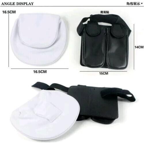 Naruto Uzumaki Ninja Cosplay Weapon Kunai Leg Bag + White Waist Shuriken Pack