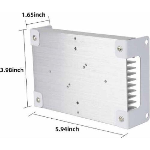 LED Plant Growth Lamp Frame Aluminum Alloy Heat Sink Radiator 100MM Lens Set /Fan Drive Power Plant Growth CREE CXB3590 LED Chip