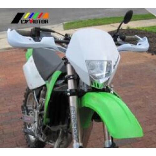 Universal Headlight Head Double Dual Light Bulb For KTM HONDA YAMAHA SUZUKI KAWASAKI EXC SX YZF Enduro Dirt Pit Bike Motorcycle