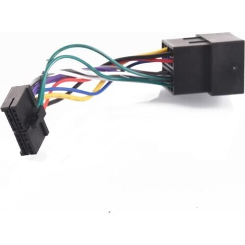 Universal Female ISO Wiring Harness Car Radio Adaptor Connector Wire Plug and Play 20pin