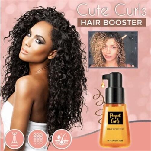 Perfect Curls Hair Booster Serum Perfect Cute Curls Hair Booster Curl Defining Styling Enhancing Spray For Curly Wavy Hair