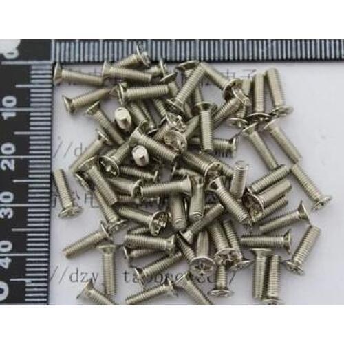 100PCS/LOT 3 * 10 MM 3MM screws Length 10MM M3 * 10 Flat head