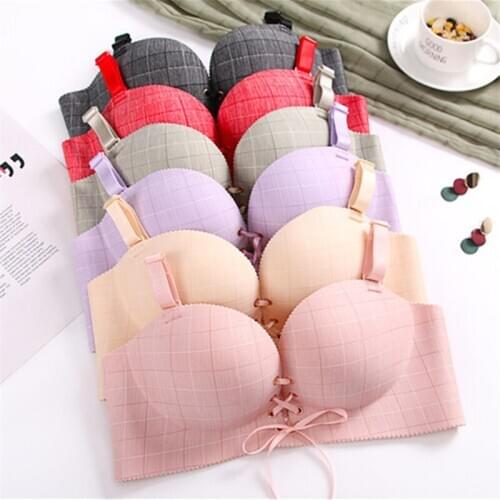 Push Up bras Sexy seamless Freedom womens underwear Wire Free Female bralette beauty back lingerie Ladies Brassiere