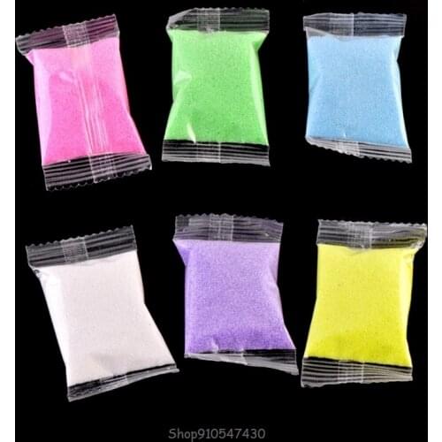 1 Bag Colorful Quartz Sand Miniature Tank Aquarium Bonsai Pot Fairy Garden Decor D10 20 Dropship