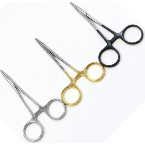 Needle Holder Needle Holder Stainless Steel Thick And Thin Needle Double Eyelid 12.5cm Needle Holder Surgical Operation