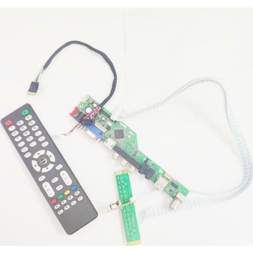 For LTN140AT20-D01/L02 WLED LVDS 40Pin T.V56 controller drive HDMI-Compatible VGA USB AV RF 14" 1366*768