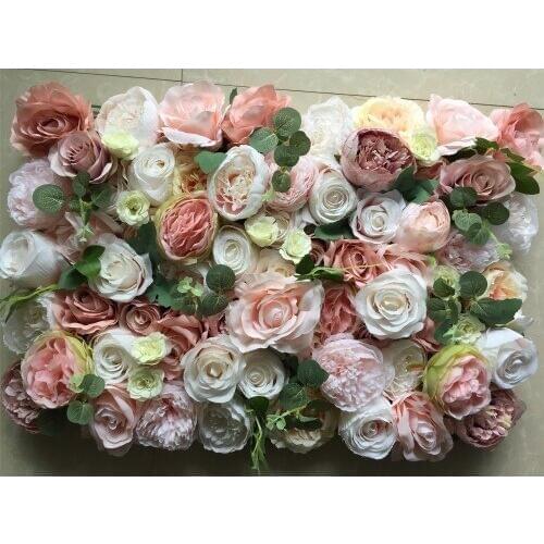 10pcs/lot Artificial silk rose peony 3D flower wall wedding backdrop decoration flower runner wedding stage decoration TONGFENG