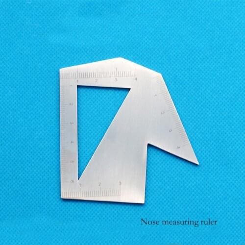 Nose Measuring Ruler Beauty Plastic Surgery Equipment Tools Surgery With Scale Angle Ruler High Quality Stainless Steel