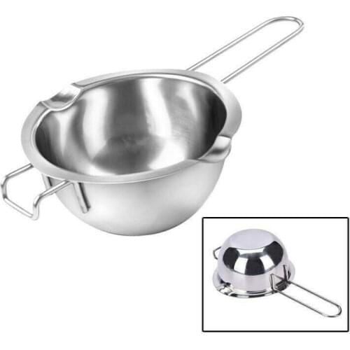Stainless Steel Chocolate Melting Pot Cheese Chocolate Wax Melt Pan Caramel Sweets Butter Pots Handmade Candle Soap Tool