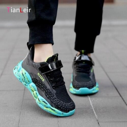 Autumn Children Shoes Girls Breathable Comfortable Mesh Kids Sneakers For Girls Shoes Casual Kids Shoes Boys Chaussure Enfant