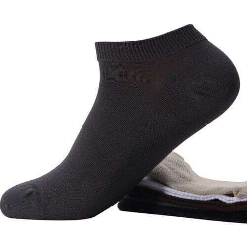 6 Pairs/lot Mens Socks Bamboo Fiber Socks Meias Male Summer Thin Sweat-absorbent Comfort Breathable Brand Business Casual Socks