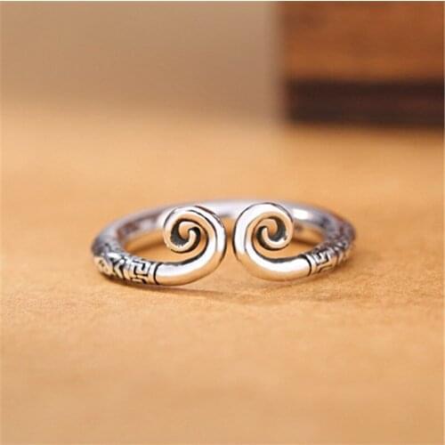 Miuoxion Retro Tight Hoop Ring Simple Fashion Personality Jewelry For Women Feature Namour Charm Couple Gift All Seasons