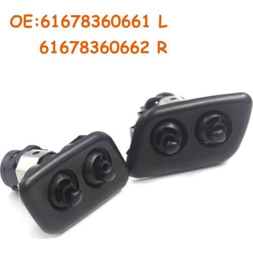 OEM Left or Right side 61678360661 61678360662 For BMW E39 525i 525iT 528i 528iT 530i 540i 540iT M5 Car Headlight Washer Nozzle