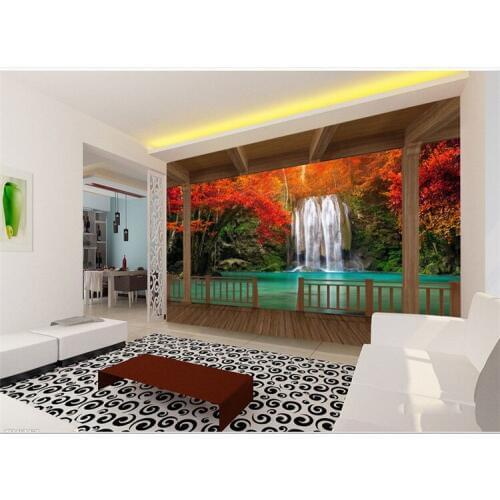 Custom Photo Wallpaper penguin snow animal murals 3D stereoscopic television childrens bedroom wallpaper background custom