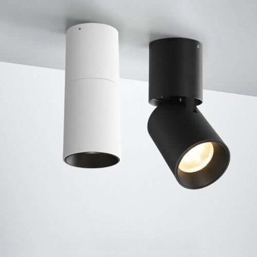 LED Ceiling light Surface mounted Dimmable Ceiling lamps Cylinder 9W 15W for Bedroom,Living room,study,office,shop,Studio