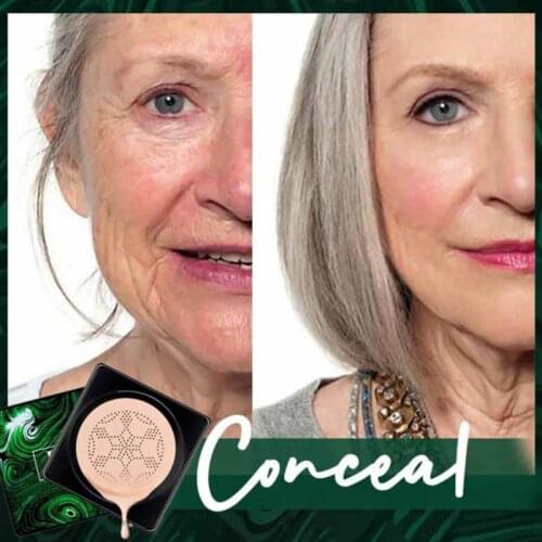 Air Cushion Mushroom Head Make up BB Cream Moisturizing Foundation Air-permeable Natural Brightening Makeup Cosmetics TSLM1