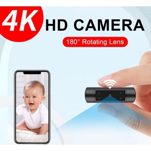 WD7A Wifi Mini Camera Wireless Smart 1080p Camcorder Night Vision DVR Motion Detection Remotely Monitored Mini Video Camera