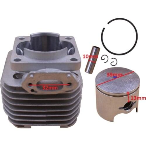 39mm CHAINSAW CYLINDER & PISTON GROUP 3800 FOR 38CC G3800 VARIOUS Zenoah Komatsu CHAIN SAW G3800 SUMO SML348CHN