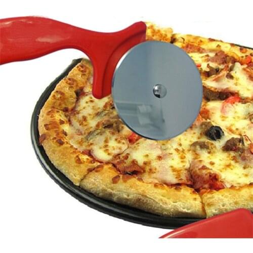 Household Pizza Knife Stainless Steel Pizza Single Wheel Cut Tools Diameter 6.8CM Kitchen Cake Tools Wheel Waffle Cookies