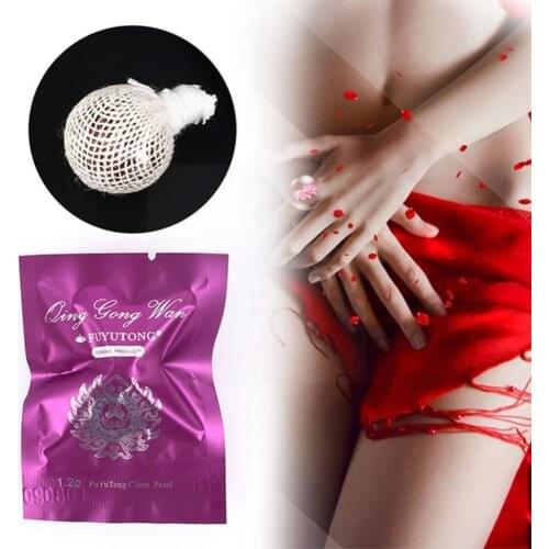 Chinese Medical Herbal Yoni Pearls Vaginal Cleansing Tampons Point Clean Feminine Detox Swab Care Women Vagina Hygiene W2I8