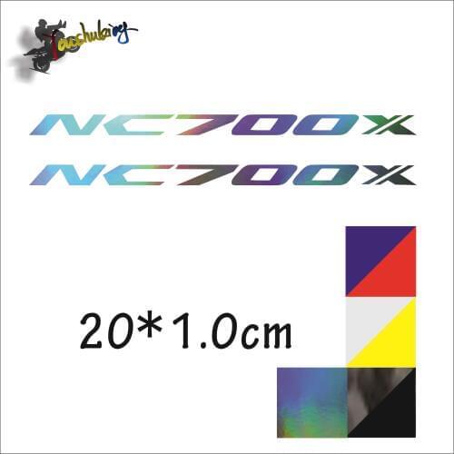 Hot sale Motorcycle Carbon black laser color reflective helmet sticker fit for Moto GP Rossi nc700x Nc700X