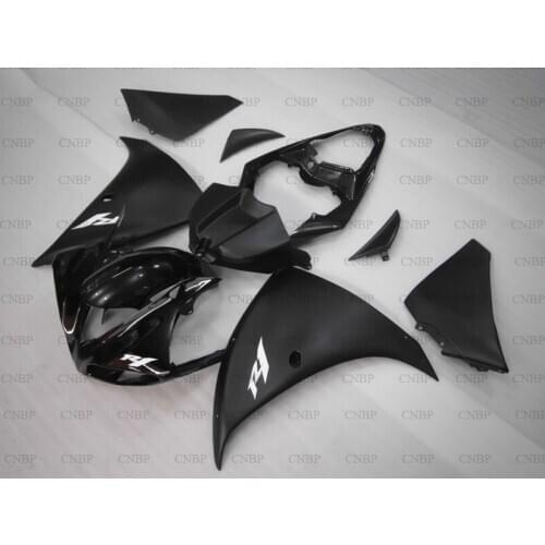 For YAMAHA YZFR1 2009 - 2011 Fairings YZFR1 2011 Abs Fairing YZF1000 R1 2009 black Full Body Kits