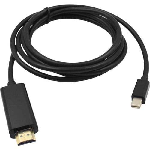 Mini DP Display Port To HDMI-compatible Cable Adapter 4Kx2K Video Card Wire Male To Female Connetor Cable For MacBook Pro HOT